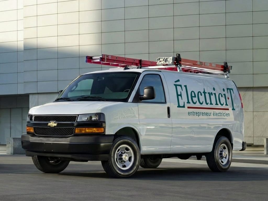 camion de la compagnie Électrici-T